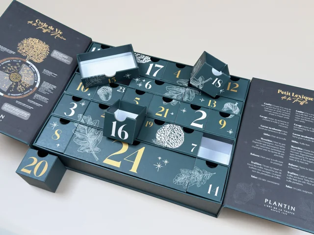 Advent calendar — open view