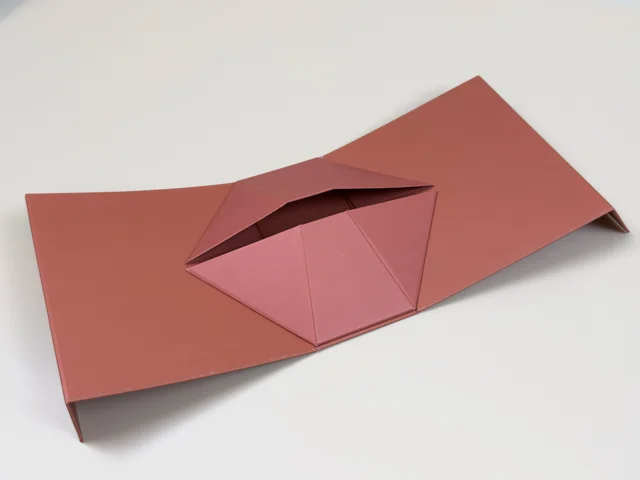 Folded carrier — unfolded view
