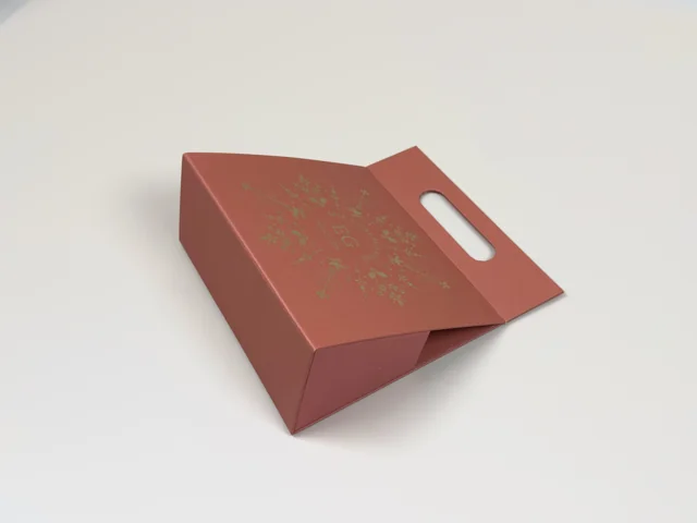 Folded carrier — folded view